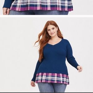 Torrid Sweater Shirt 4x NWT